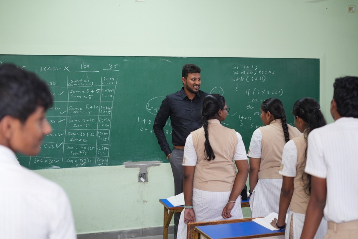Director with Students